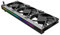 HOMOBABE Ventilador de Enfriamiento para Tarjeta Gráfica Argb Accesorio de Refrigeración para Radiador de GPU para PC de Escritorio