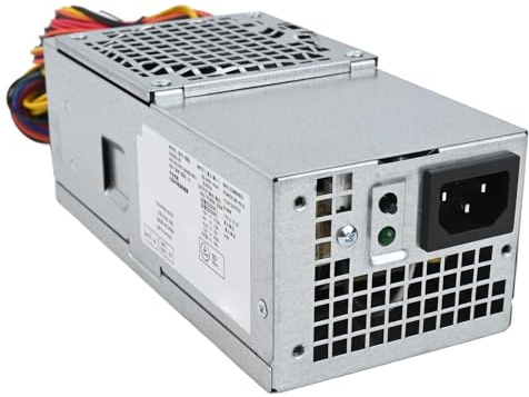 Power Supply Unit 250W OEM PSU Compatible with For Optiplex 390 790 990 3010 Ultra Thin Desktop with 24 Pin Connector and 4 Pin Connectors