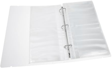 JUMPLAWN Art Portfolio Book with 40 Pages and Sturdy Cover, Multi-Function Painting Storage Album, Portable Drawing Picture Book for Artwork Organization and Presentation