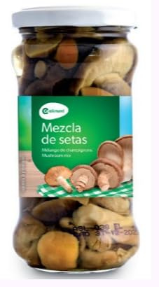 Coaliment Mélange de Champignons, Girolles Cèpes Pleurotes, 3 Boîtes de 160g Poids Égoutté, pour Sauces Risottos et Plats Forestiers