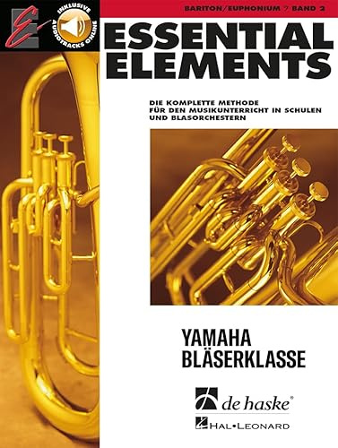 Essential Elements Band 2 - für Bariton (BC)-Bariton oder Euphonium (Bassschlüssel)-BOOK+AUDIO-ONLINE
