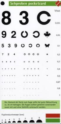 Sehproben pocketcard (pocketcards)