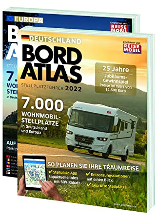 Bordatlas Stellplatzführer 2022: Deutschland und Europa
