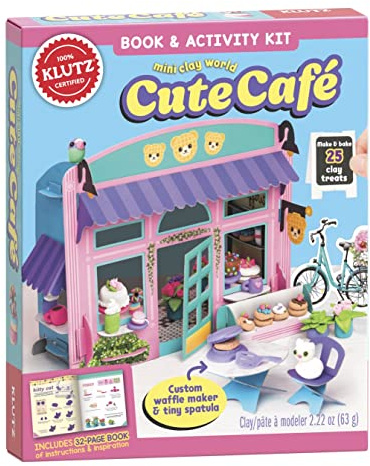 Mini Clay World: Cute Cafe (Klutz), White