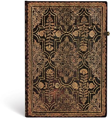 Paperblanks - Herbstfiligran Mahogani - Notizbuch Grande Unliniert, Grande (300 x 210)