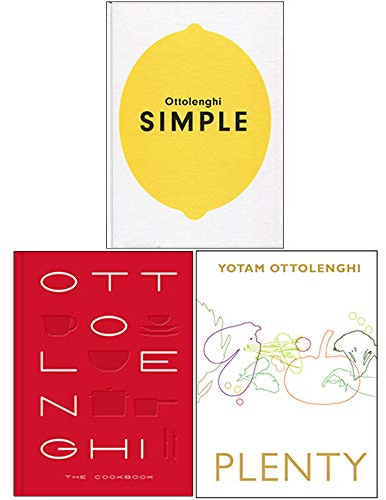 Yotam Ottolenghi 3-Bücher-Sammlungsset (Ottolenghi SIMPLE, Ottolenghi The Cookbook, Plenty)