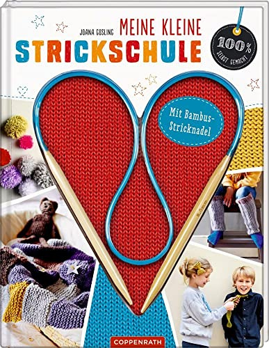Meine kleine Strickschule: mit Bambus-Stricknadel (100% selbst gemacht)