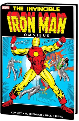 The Invincible Iron Man Omnibus Vol. 3 Gil Kane Origin Cover (Invincible Iron Man Omnibus, 3)
