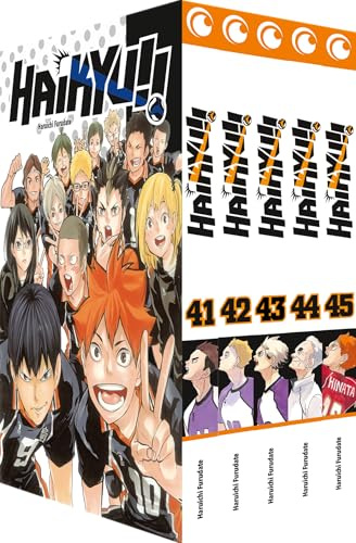 Haikyu!! Sammelbox 5 – Band 41-45 im Schuber