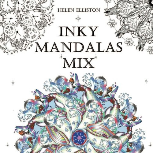 Inky Mandalas Mix: Volume 4