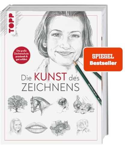 Die Kunst des Zeichnens. Die große Zeichenschule: praxisorientiert & gut erklärt.: Motive zu allen Themen, Spezialkapitel zu Perspektive, Licht & Schatten, Oberflächen & Strukturen