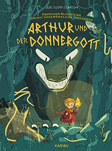 Professor Blausteins höchst ungewöhnliche Vorfahren (Band 1) – Arthur und der Donnergott: Graphic Novel Reihe mit mythologischen Abenteuern für Jungen und Mädchen ab 6 Jahren
