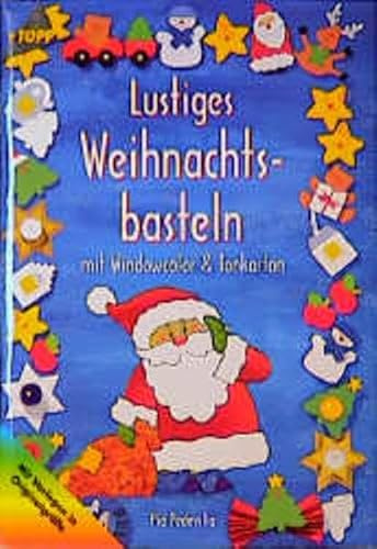 Lustiges Winterbasteln: Mit Windowcolor und Tonkarton