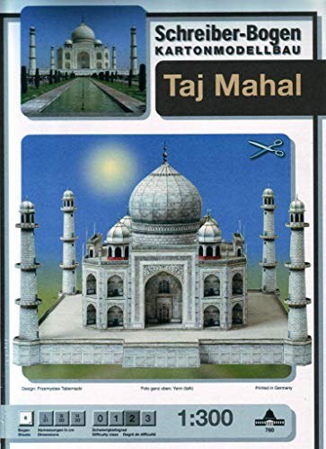 Schreiber-Bogen, Kartonmodellbau. Taj Mahal (1:300)