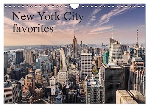 New York City favorites/UK-Version (Wall Calendar 2026 DIN A4 Landscape), CALVENDO 12 Month Wall Calendar: This calendar presents the Big Apple at its best (CALVENDO Orte)