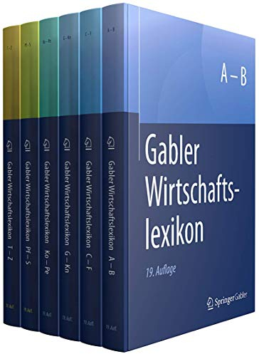 Gabler Wirtschaftslexikon, 6 Bände