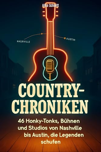 Country-Chroniken: 46 Honky-Tonks, Bühnen und Studios von Nashville bis Austin, die Legenden schufen