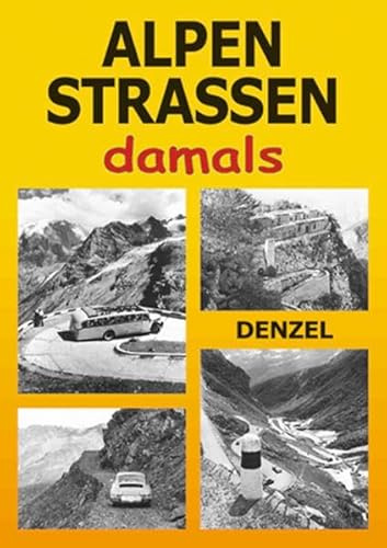 Alpenstraßen damals: Ein Bildband mit 353 historischen Fotos vom Kfz-Verkehr im Hochgebirge
