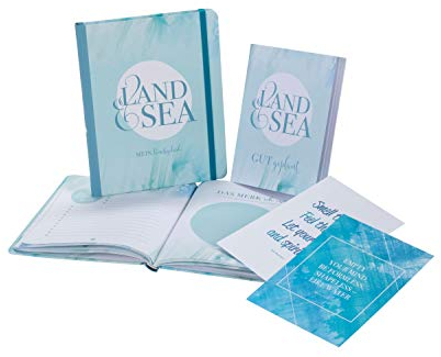 Reisetagebuch zum selber Schreiben inkl. Postkarten, Sammeltasche und herausnehmbaren Reiseplaner. Hardcover Urlaubstage