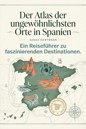 Der Atlas der ungewöhnlichsten Orte in Spanien: Ein Reiseführer zu faszinierenden Destinationen. Der ultimative Guide für Entdecker und Abenteurer. Das perfekte Geschenk für Spanien-Urlauber