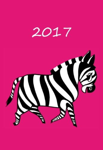 Mini Kalender 2017 - Mein Zebra: ca. A6, 1 Woche pro Seite