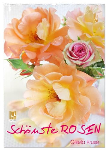 Schönste Rosen (Wandkalender 2026 DIN A2 hoch), CALVENDO Monatskalender: Die Königin der Blumen abwechslungsreich porträtiert in Rosengärten und als Stillleben