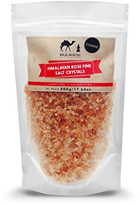 Silk Route Spice Company Gros Sel Rose de l'Himalaya Sacs de 500g