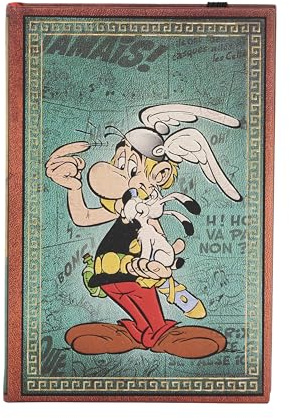 Asterix the Gaul (The Adventures of Asterix) Mini Lined Hardback Journal (Elastic Band Closure)