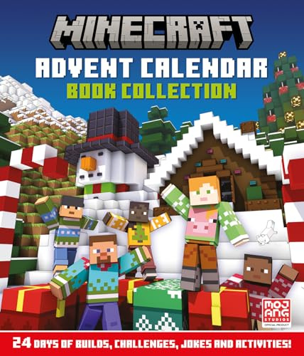 Minecraft Advent Calendar: Book Collection: The official illustrated children’s Christmas advent calendar – perfect gift for kids aged 6, 7, 8, 9, 10 and 11!