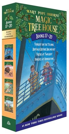 Magic Tree House Books 17-20 Boxed Set: The Mystery of the Enchanted Dog