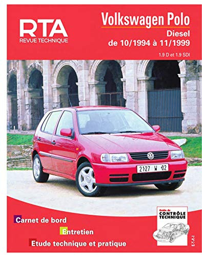 E.T.A.I - Revue Technique Automobile 611 - VOLKSWAGEN POLO III - 6N - 1994 à 1999