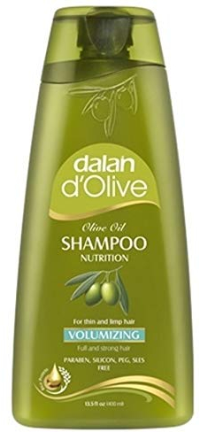 6 x Dalan d'Olive Shampoo Volumizing für dünnes und schlaffes Haar - 400 ml