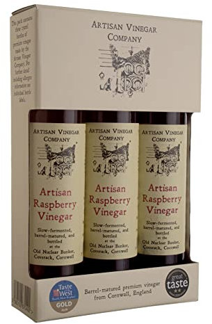 Artisan Raspberry Vinegar (Vinagre de Frambuesa) 3x250ml