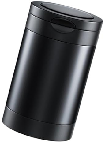 VALICLUD Tragbarer Aschenbecher Mit Deckel Für Und Outdoor Praktisch Und Leicht Zu Reinigen Schwarz Mit -licht Für Nacht