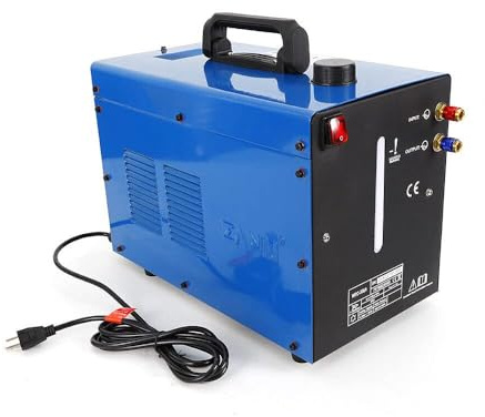370W Wasserkühler Schweissgerät 10L, Profi Kühler Schweißmaschine Industriebrenner WIG Schweißer Maschine Single Phase Wig TIG Industrie Kühler Schweißer Wasserkühlung Kühler