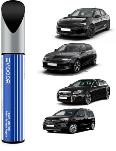 EVOOOR (Z20R/20R) Saphirschwarz Autolack Nachbesserung für Opel, Kratzer Reparatur für Auto, Schnelle & Einfache Lösung zur Reparatur