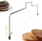 AzureRay Coupe Gâteau Pâtisserie Réglable, Outil Professionnel pour Layer Cake, Coupe-Gâteau en Fil Acier Inoxydable, Trancheur à Gâteau Facile à Nettoyer
