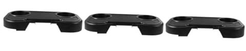 TOPBATHY 3 Piezas Bandeja Portavasos de Plástico para Sillón Soporte para Bebidas y Accesorios de Descanso para Sillas de y Reclinables Ligera y Resistente para Exterior y Jardín