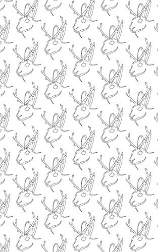 Creaturely Jackalope Notebook: 5 x 8 inches with 150 Pages Conspiracy Lover Journal