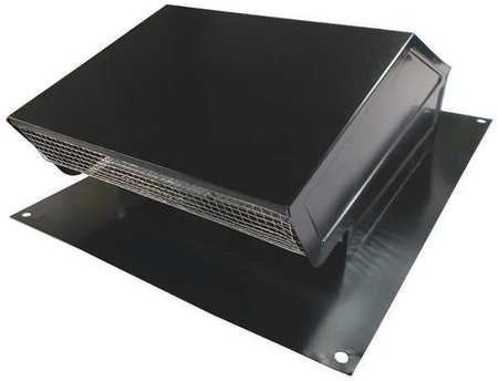 Roof Cap, 10 in. Fits Duct Size, Aluminum
