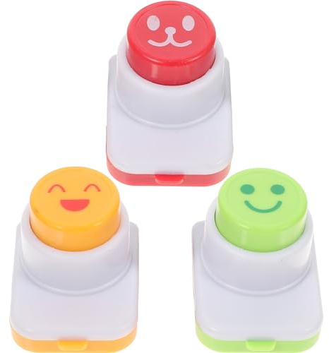BESTONZON Besonzon 3-teiliges Sushi-Zubehör, Reiskugelform, Onigiri-Former, trockener gerösteter Meeresalgen-Ausstecher Set, Smile Face