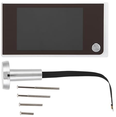 GOTOTOP Fotocamera Digitale a Occhio di Gatto Elettronica 3,5 con Display LCD a 120 Gradi per spioncino spioncino, con Corpo Ultrasottile