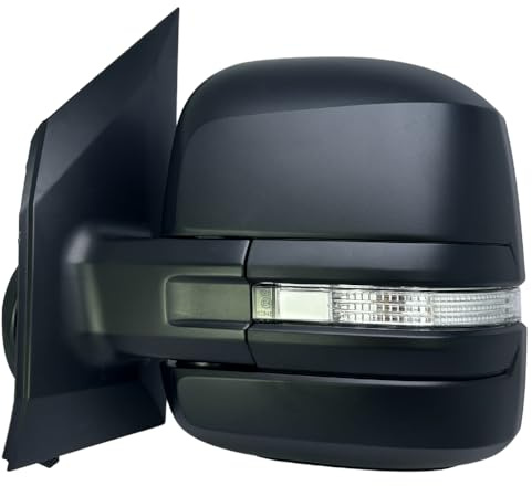 Spieg Außenspiegel Links für Volkswagen Crafter, Man TGE 2018-2025 Elektrisch Einklappbar, Toter-Winkel-Assistent, Blinklicht, 8+2 PIN
