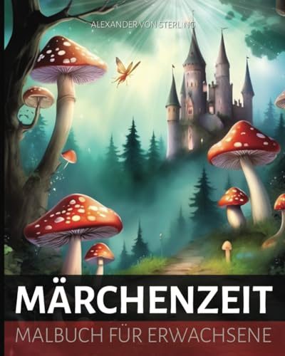 MÄRCHENZEIT - Malbuch für Erwachsene:: Fantasy Ausmalbuch mit magischen Feen, Fabelwesen, Helden, Pilzlandschaften und mythischen Königsschlössern für ... und Jugendliche (Ausmalbücher für Erwachsene)