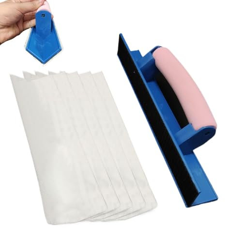 Blocco abrasivo manuale Set di 50 fogli abrasivi leggero a mano