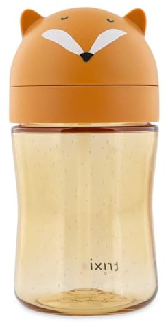 Trixie Kindergarten Flasche, Trinkflasche Kind, Wasserflasche aus Tritan™ | 500ml, auslaufsichere Kita Kindertrinkflasche für Jungen und Mädchen ab 3 Jahre, sprudelgeeignete Kinderflasche