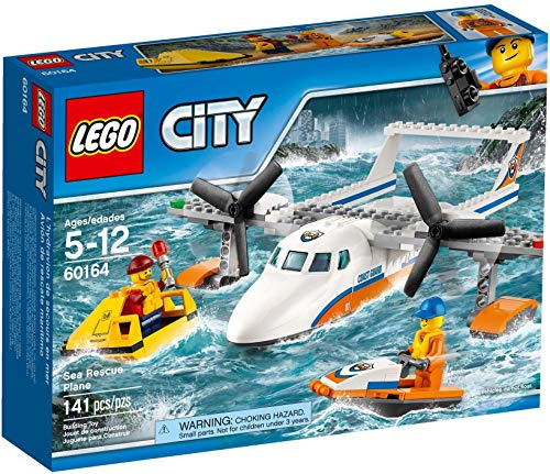 LEGO City 60164 - Rettungsflugzeug Konstruktionsspiel, bunt