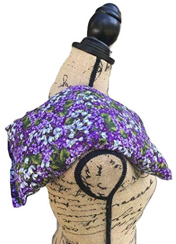 Hot Cold Pack, Herbal Pack, Heat Wrap, Organic, Flax Seed, Microwave Therapy, Heating Pad, Warming Pillow, Herbal, Ice Pack, Lilac Garden