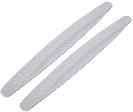 Packung mit 2, WeFoonLo Universal Rubber Antikollision Car Ecke Stoßschutz Protector Anti-Scratch Streifen Aufkleber (Grau)