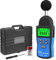 SURLABA Fonometro Digitale, Misuratore di Decibel Portatile 30-130dB (A/C), Tester del Volume Rumore Audio ±1,5dB con Ponderazione Tempo Veloce/Lento, Sound Level Monitor per Controllo Qualità Suono